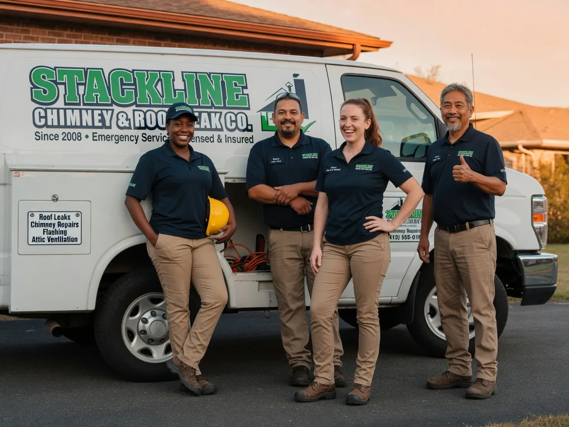 Chimney flashing repair company in Palo, IA